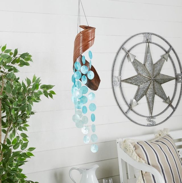 Deco Marche Teal 32" Windchime-2