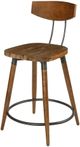 Olliix by INK+IVY Brown Frazier 24" Counter Stool-1