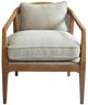 LH Home Rosa Sand Boucle Club Chair-2