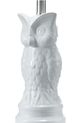 A & B Home White Owl-Shaped Table Lamp-3