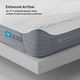 BEDGEAR® H4 Performance® 12" Hybrid Medium Pillow Top Split Head King Mattress-3