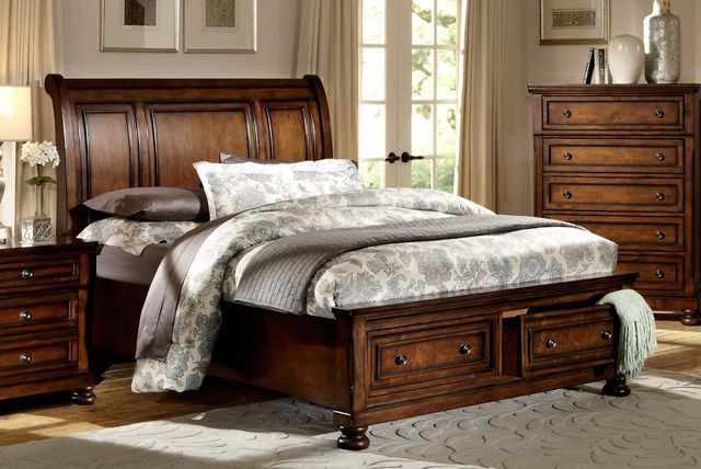 Mazin Furniture Cumberland Brown Chest-2