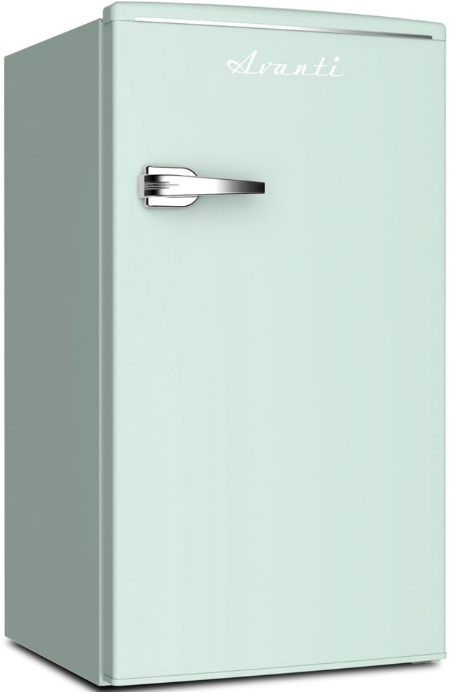 Avanti® Retro Series 18" 3.1 Cu. Ft. Seafoam Green Compact Refrigerator-0