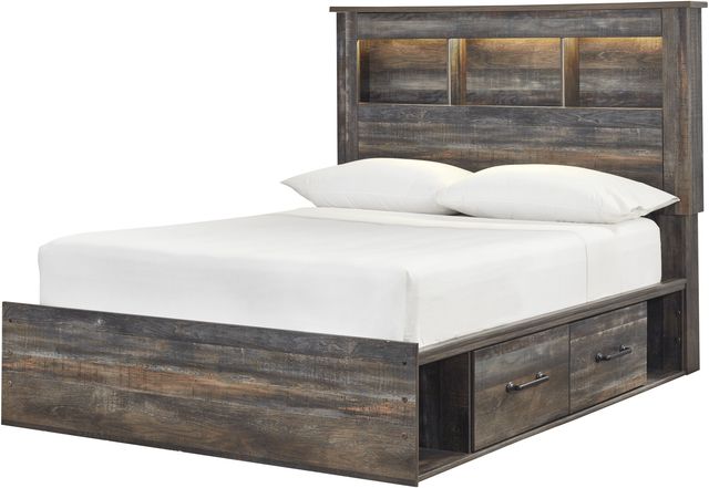 Signature Design by Ashley® Drystan 2-Piece Multi Full Bookcase Bed Set-1