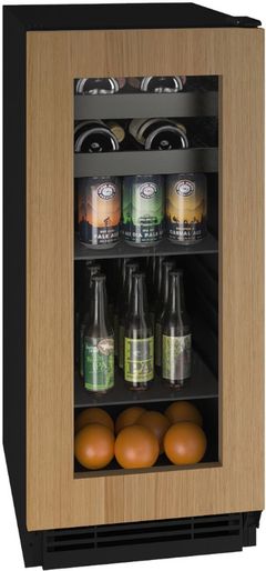 U-Line® 2.9 Cu. Feet Black Freestanding/Built In Wine Refrigerator
