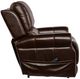 Hooker® Furniture RC Eisley Maddison Walnut Leather Power Lift Recliner with Power Headrest and Lumbar-3