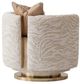 Michael Amini® Savannah Breeze Cashmere Bright Gold Swivel Chair-2