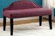 Furniture of America® Hasselt Purple Small Bench-1