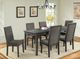 Elements International South Paw Gray Dining Table-0