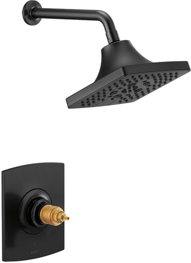 Brizo Kintsu® TempAssure® Matte Black Thermostatic Shower Only Trim-0