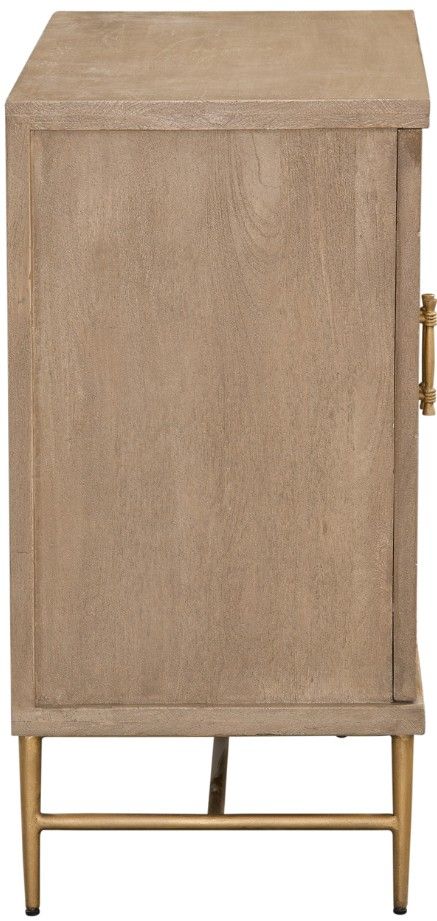Steve Silver Co. Arun Driftwood Cabinet-2