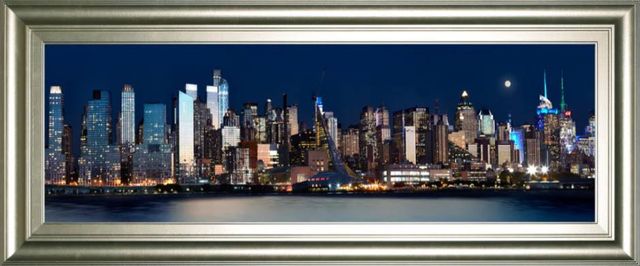 Classy Art New York at Night XI by James Mcloughlin Wall Art-0