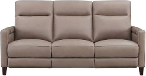 Aurora Furniture Timberland Taupe Power Reclining Sofa-0
