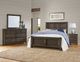 Vaughan-Bassett Centennial Solids Chestnut Creek Truffle King Panel Bed-1