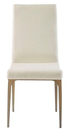 Olliix by Madison Park Captiva 2 Cream Dining Side Chair Set-1