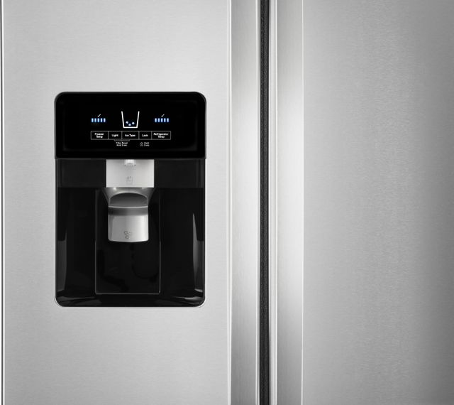 Whirlpool® 36 in. 24.5 Cu. Ft. Fingerprint Resistant Stainless Steel Side-by-Side Refrigerator-5