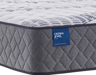 Sealy Crown Jewel Performance Geneva Ruby 14.5 Innerspring Plush Tight Top Twin Mattress Zeglin s Home TV Appliance
