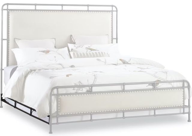 Hooker® Furniture Studio Angel Oatmeal/Rustic Chic Queen Upholstered Bed-3