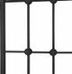 Stylecraft Iuka Farmhouse Black Window Pane Mirror-2