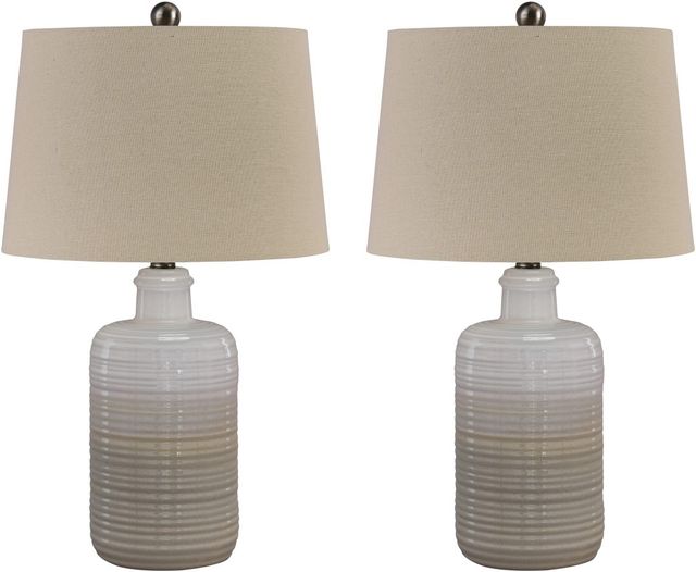 Signature Design by Ashley® Marnina Taupe Table Lamp-1