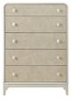 Najarian Furniture Skyline Gray Burl Chest-1