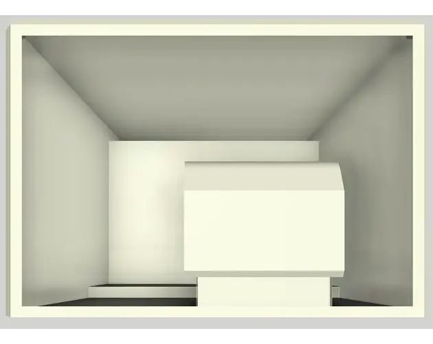 Vent-A-Hood® 36" Biscuit Wall Hood-2