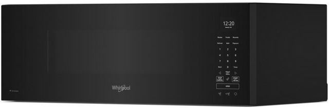 Four à micro-ondes à hotte intégrée de 30 po Whirlpool® de 1.1 pi³ - Noir-2