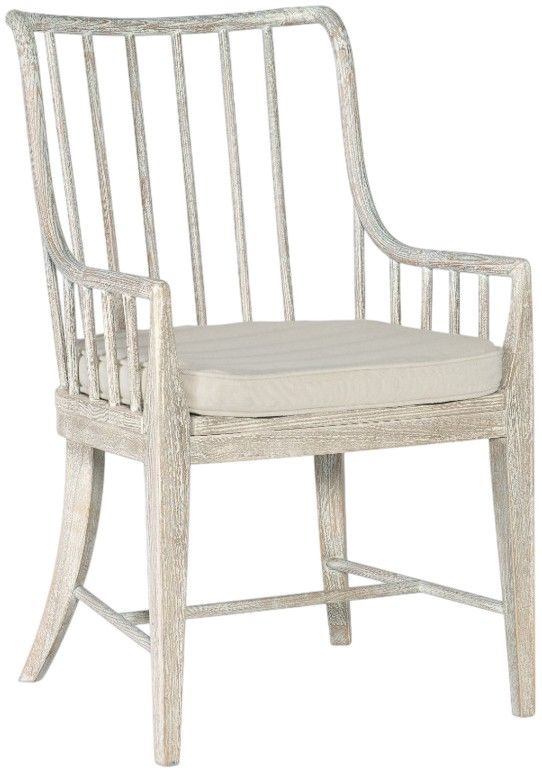 Hooker® Furniture Serenity Bimini Oyster/Surf Spindle Arm Chair-0