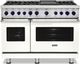 Viking® 7 Series 48" Pure White Pro Style Dual Fuel Range-0