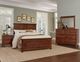 Vaughan-Bassett Bungalow Sienna King Panel Bed-2