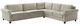 Luonto® Furniture Customizable Hugo 3-Piece King Sleeper Sectional-0