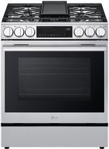 LG 30" PrintProof® Stainless Steel Slide-In Gas Range