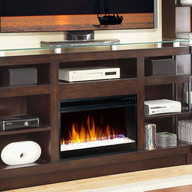 Legends Home Novella Dark Chocolate Fireplace Wall-2