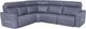 Elran Customizable Audrey 5-Piece Power Reclining Curved Sectional-0