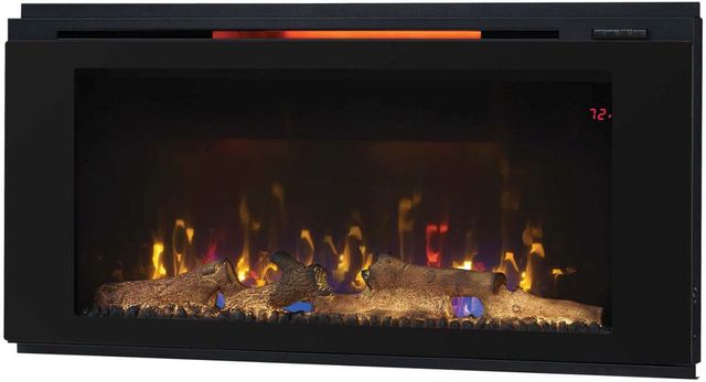 ClassicFlame® Helen Black 36" Wall Mounted Electric Fireplace-2