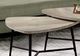 Monarch Specialties Inc. 2 Piece Taupe Reclaimed Wood with Black Metal Table Set-3