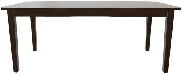 Mavin Customizable 42" x 60" Boat Extendable Dining Table with 18" Leaf-1