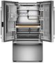 KitchenAid® 36" 23.9 Cu. Ft. PrintShield™ Stainless Steel Counter Depth French Door Refrigerator with External Water Dispenser-1