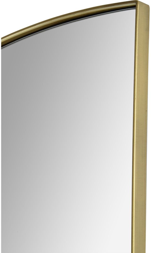 Renwil® Halfmoon Satin Brass Wall Mirror-2