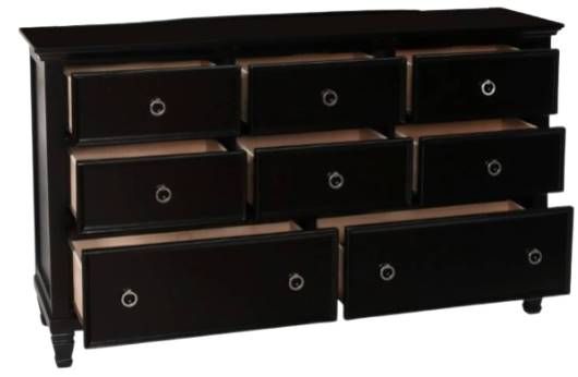 New Classic® Home Furnishings Tamarack Black Dresser-3