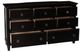 New Classic® Home Furnishings Tamarack Black Dresser-3