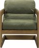 TOV Furniture Palma Green/Natural Ash Accent Chair-3