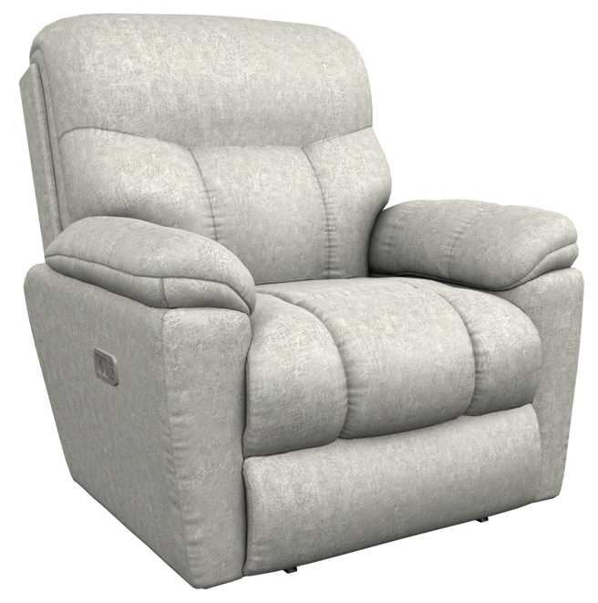 La Z Boy Morrison Dove Power Wall Recliner with Headrest and Lumbar Store For Homes Furniture Flooring Newton IA