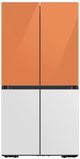 Samsung Bespoke Flex™ 18" Clementine Glass French Door Refrigerator Top Panel-4