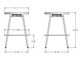 Amisco Customizable Costa Swivel Counter Stool-2