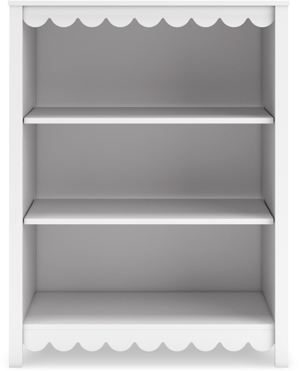 Ashley white bookshelf discount