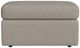 Flexsteel® Sky Cast Ash Fabric Outdoor Ottoman-1