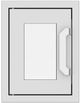 Hestan® AGPTD Series 16" Froth Outdoor Paper Towel Dispenser-0