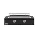 Caliber™ Rockwell Social 42" 2-Burner Ultra Matte Black Built-In Liquid Propane Grill with Polished Chrome Hardware-0