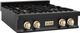 ZLINE Autograph Edition 30" Black Stainless Steel Gas Rangetop with Polished Gold Accents-1